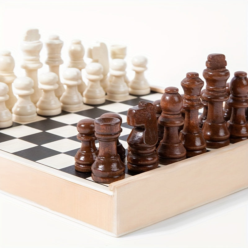 International Chess and Flying Chess Two-in-One Children's Educational Toy, Multifunctional Portable Chess Game, Christmas Gift, Halloween Gift