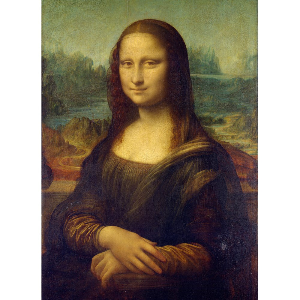 1000 Piece Intricately Cut Fine Art Jigsaw Puzzle - Exquisite Collection Featuring Leonardo Da Vincis Enigmatic Mona Lisa Masterpiece - Perfect for Art Lovers and Puzzle Enthusiasts