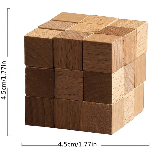 4pcs Kongming Lock Lu Ban Lock Puzzle Toy 's Cube Four-piece Set Brain Teaser Challenge Your Thinking Adult and Teenager Puzzle Toy 's Cube 3D Three-dimensional