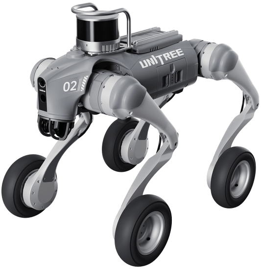 Unitree Go2-W Ultimate Wheeled Quadruped with XT16 LiDAR